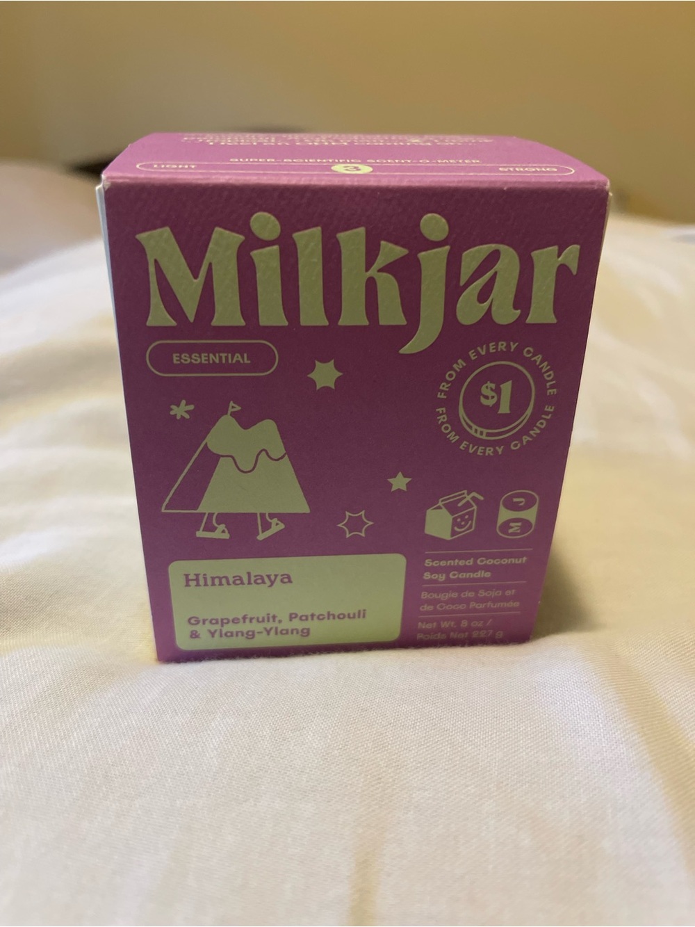 Milkjar - Himalaya Natural Soy Candle - Grapefruit, Patchouli, Ylang-Ylang